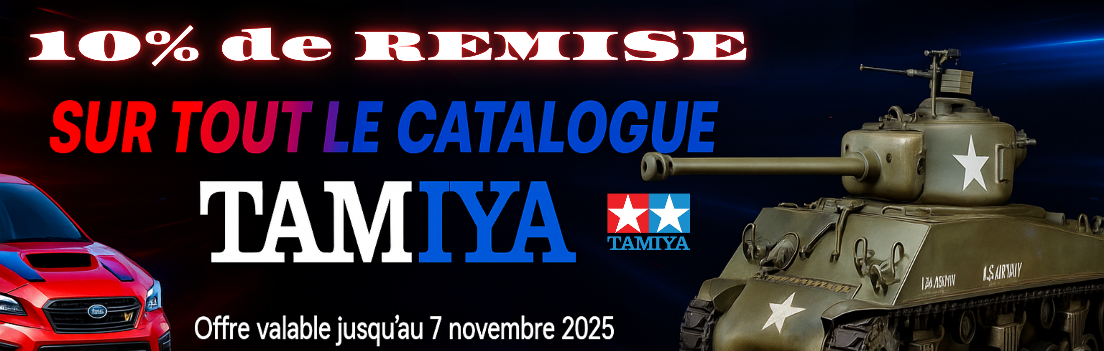Offre Tamiya